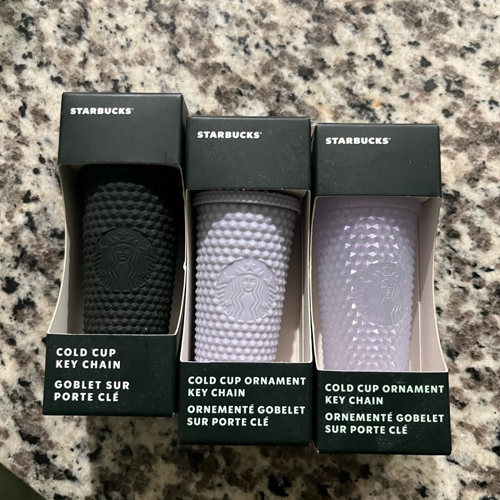 Starbucks keychains